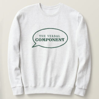 Verbal Component Sweatshirt - Light Grått
