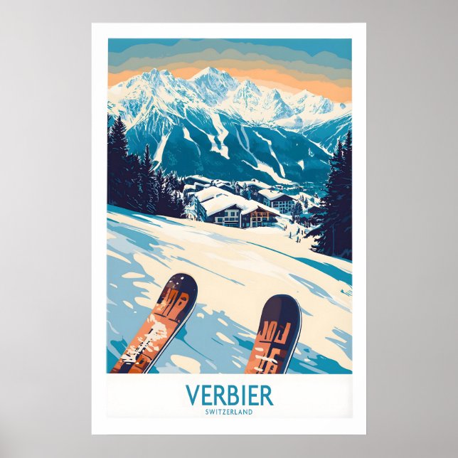 Verbier Affisch Schweiz 1 (Framsidan)