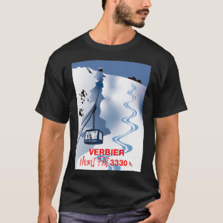 Verbier Mont Fort 3330m Schweiz T Shirt