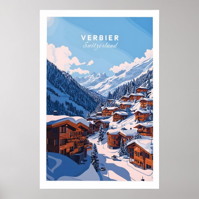 Verbier Resa Print 1 Poster (Framsidan)