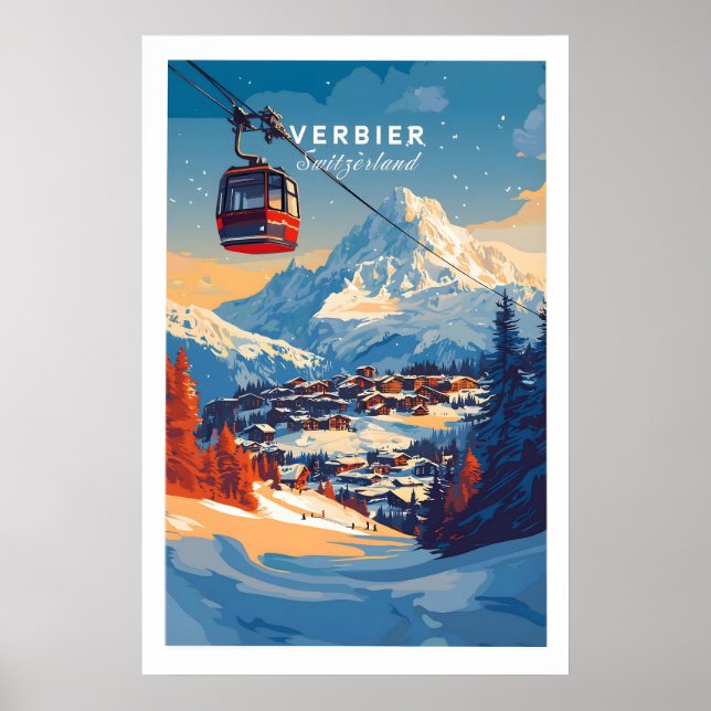 Verbier Väggkonst 1 (Framsidan)