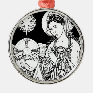 Verbum Caro Factum Est Julgransprydnad Metall