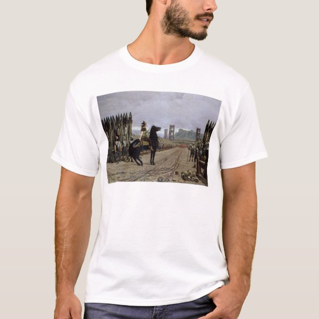 Vercingetorix för Caesar, 52 BC, 1886 Tee Shirt (Framsida)