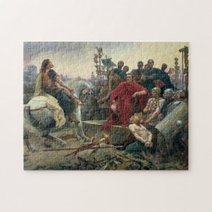 Vercingetorix och Julius Caesar Pussel