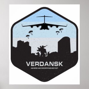 Verdansk Warzone Battle Royale Poster