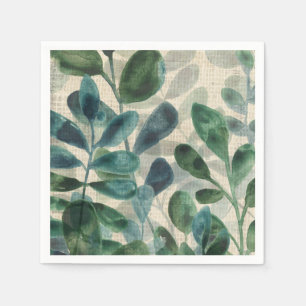 Verdant Sophistication - Tropical Lövs Pappersservett