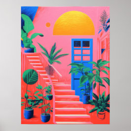 Verdant Steg: Garden Abode Poster