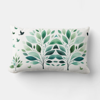 Verdant Whispers Chickadee Lumbarkudde