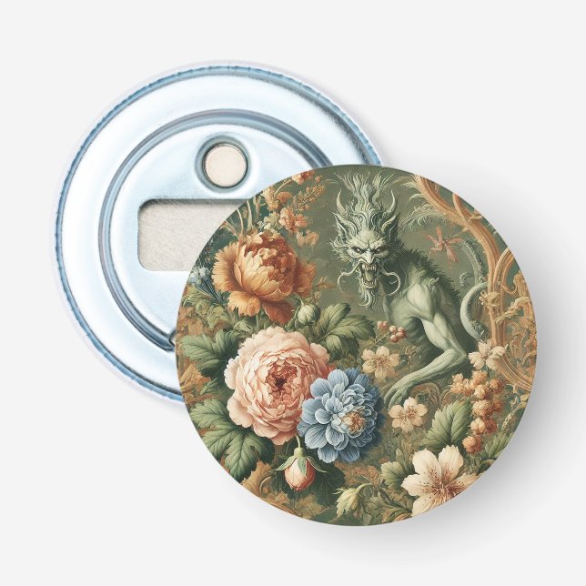 Verdants vrede - Mythic Blommigt Design Flasköppnare (Framsidan)