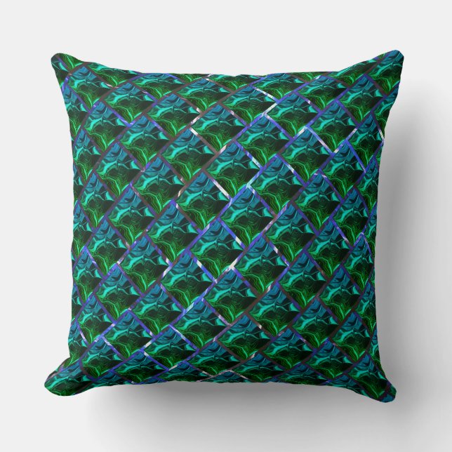 Verde esmeralda e curvas, sob klass niquelada? kudde (Framsida)