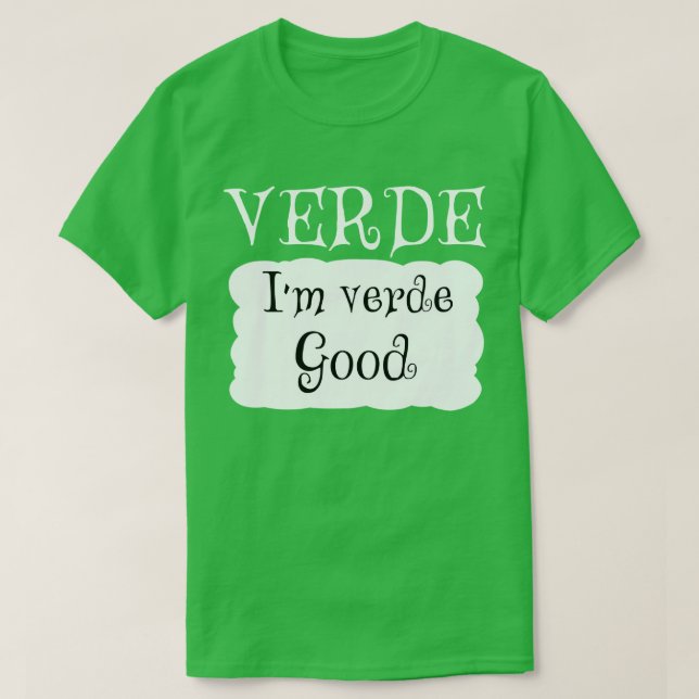 verde Hett Packet Halloween-kostym T Shirt (Design framsida)
