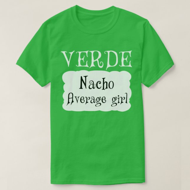 verde sauce halloween costume t shirt (Design framsida)