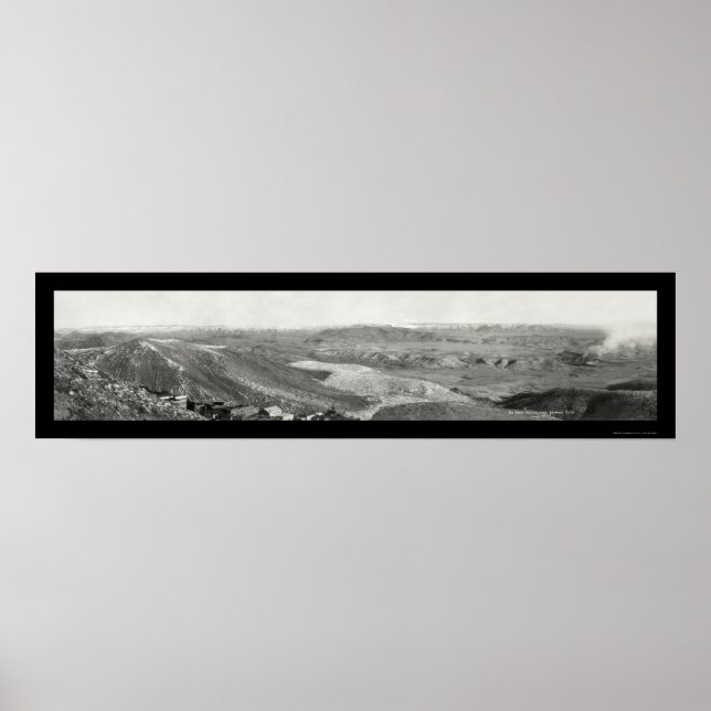 Verde Valley Jerome AZ Photo 1916 Poster (Framsidan)