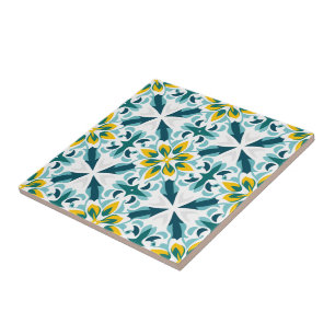 💛 💚 VerdeSol Azulejo Harmoni Kakelplatta