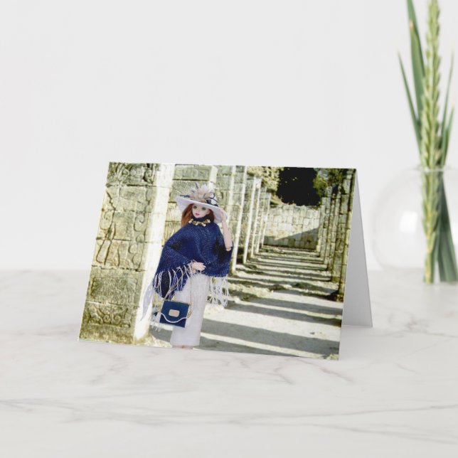 Verdi, Carved Pilasters, Chichen Itza Kort (Framsida)