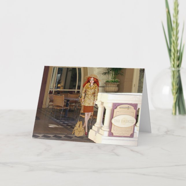 Verdi Driskill hotellCafe på Austin, Texas Kort (Framsida)