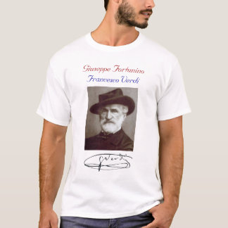 VERDI FÖR GIUSEPPI FORTUNINO FRANCESCO T-SHIRT