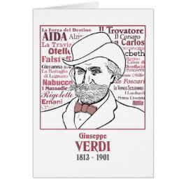 Verdi Hälsningskort