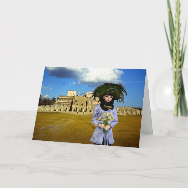 Verdi, krigarnas tempel, Chichen Itza Kort (Framsida)