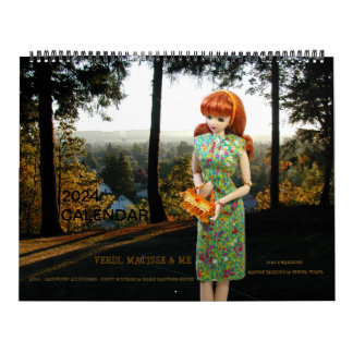Verdi, Matisse and Me, 2024 Calendar Kalender