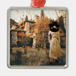 Verdi på Ahwahnee Hotel, Yosemite Julgransprydnad Metall