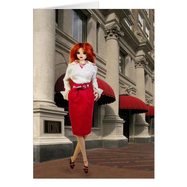 Verdi på Hotel Icon, Houston Hälsningskort (Framsidan)