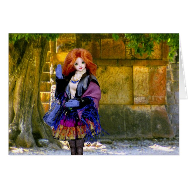 Verdi, sned örnar och jaguar på Chichen Itza Hälsningskort (Framsidan Horizontal)