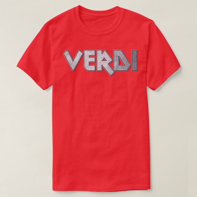 Verdi T Shirt (Design framsida)