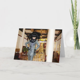 Verdis jul för Driskill hotell i Austin, Texas Helgkort