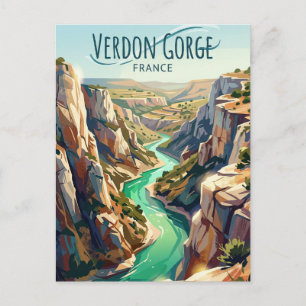 Verdon Gorge Frankrike Vykort