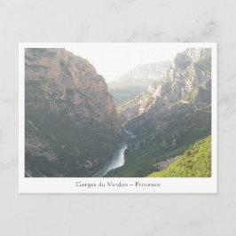 Verdon Gorge, Frankrike Vykort