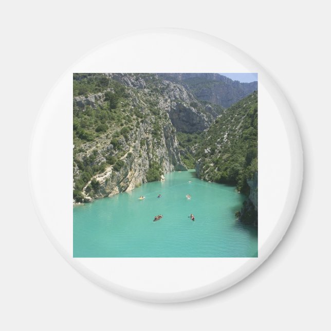 Verdon Gorge Magnet (Framsidan)