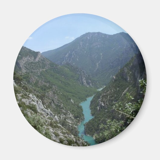 Verdon Gorge Magnet (Framsidan)