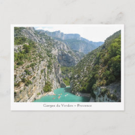 Verdon Gorge Vykort