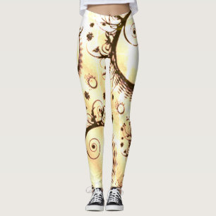 Verdredi Swirls Finare Comfy Yoga Byxor Leggings