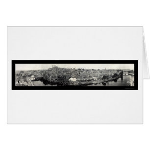 Verdun Frankrike WWI Damage Photo 1919 Hälsningskort