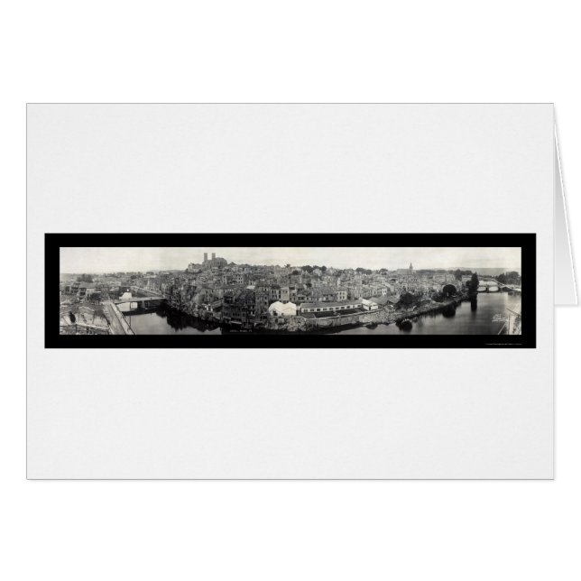 Verdun Frankrike WWI Damage Photo 1919 Hälsningskort (Framsidan Horizontal)