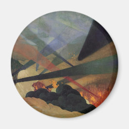 Verdun (Världskrig 1, stridscen) (av Vallotton) Magnet