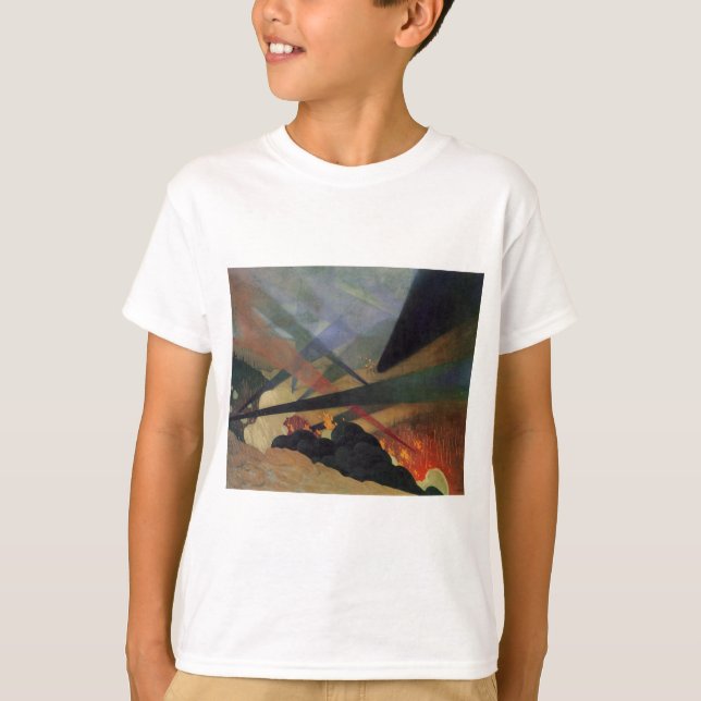 Verdun (Världskrig 1, stridscen) (av Vallotton) T Shirt (Framsida)