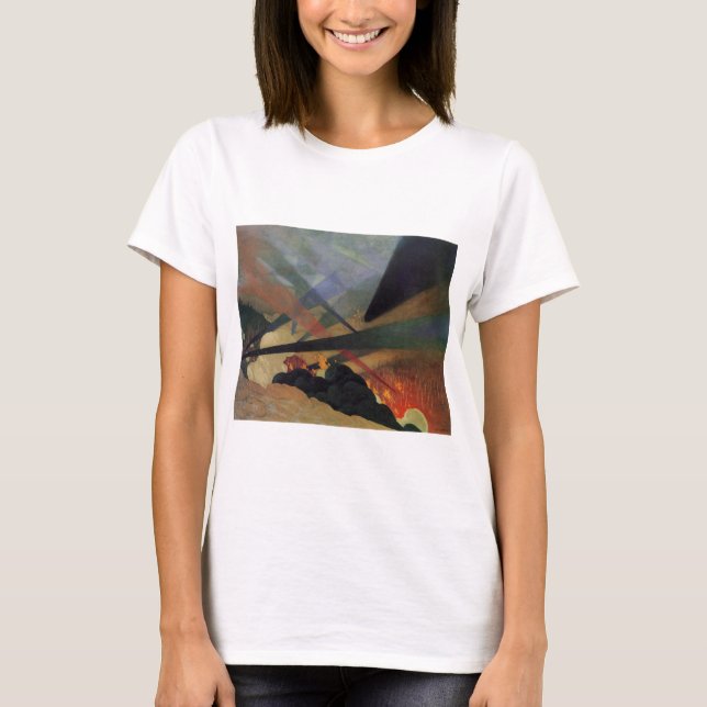 Verdun (Världskrig 1, stridscen) (av Vallotton) T Shirt (Framsida)