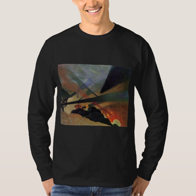 Verdun (Världskrig 1, stridscen) (av Vallotton) T Shirt (Framsida)