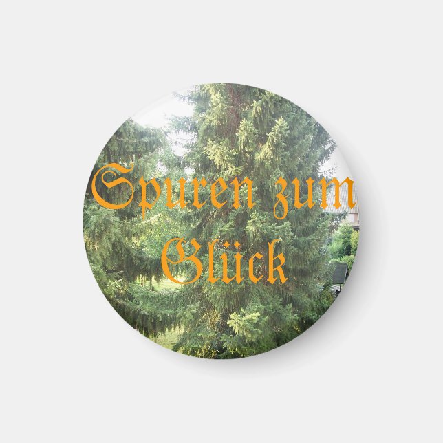 Vergangenheitspuren zum Glück Magnet (Framsidan)