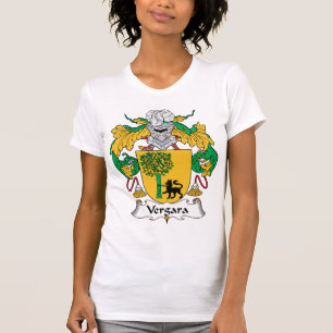 Vergara familjvapensköld t-shirt