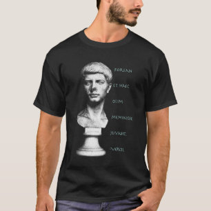 Vergil-Forsan på svart Tee
