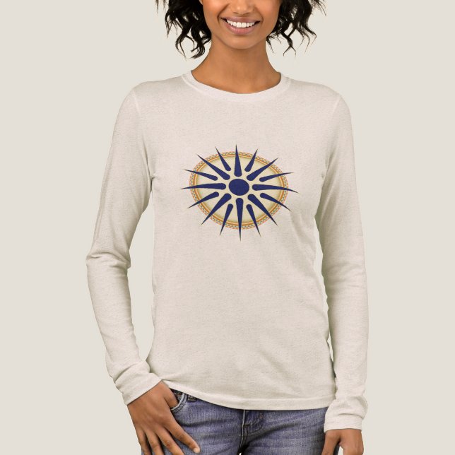 Vergina Sol (version 2) T Shirt (Framsida)