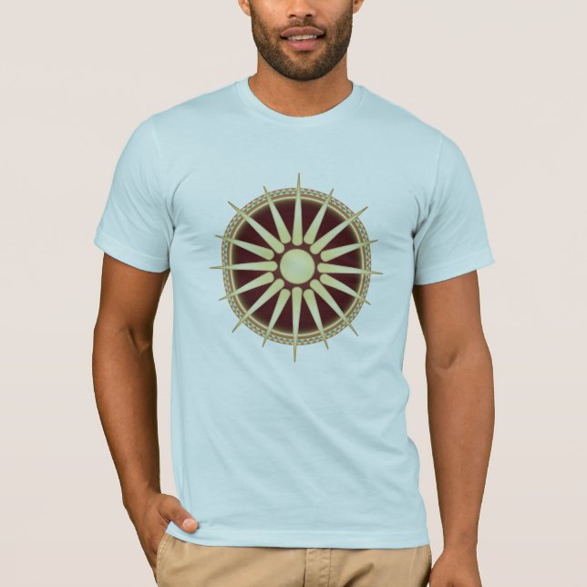 Vergina Sol (version 3) T-Shirt (Framsida)