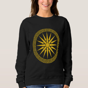 Vergina Solen Makedonska Stjärnan Argead Forntida T Shirt