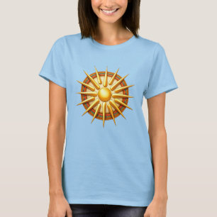Vergina Sun-emblem – antikt makedonskt symbol T Shirt