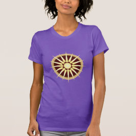 Vergina Sun ( version 3 ) Dam-T-Shirt T-shirt