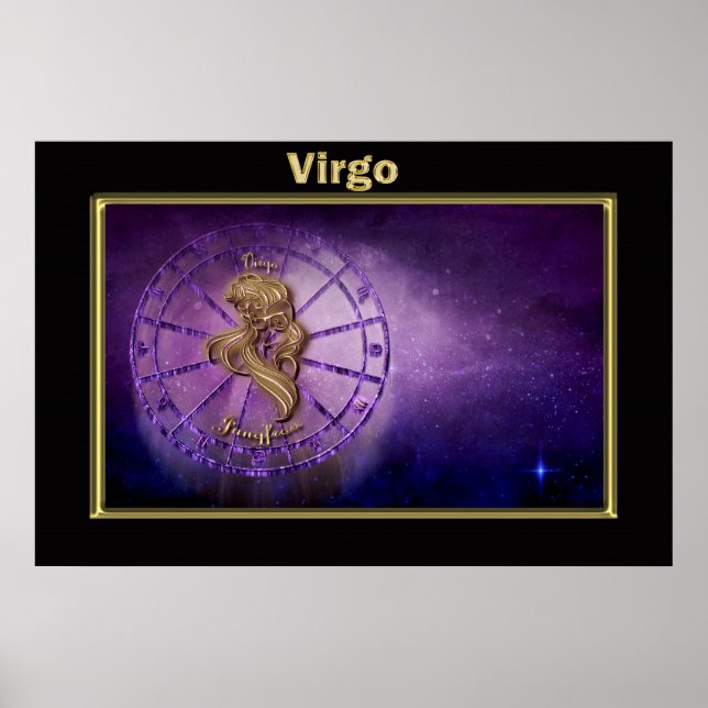 Vergo Zodiac Astrology-design Poster (Framsidan)